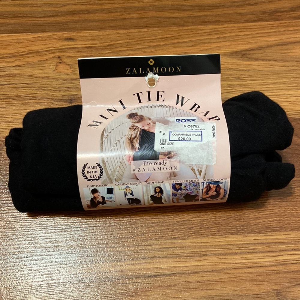 NWT Zalamoon Mini Tie Wrap